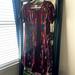 Lularoe Dresses | Lularoe Carly High Low Dress Medium 10/12 | Color: Purple/Red | Size: M