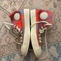 Converse Shoes | Converse Chuck Taylor High Tops Size 9.5 | Color: Purple/Red | Size: 9.5