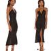 Free People Dresses | Free People Nothing Better Midi Slip In Black | Color: Black | Size: S
