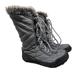 Columbia Shoes | Columbia Minx Faux Fur Waterproof Winter Boots Lace Up Round Toe Gray Womens 6.5 | Color: Gray | Size: 6.5