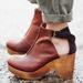 Free People Shoes | Free People Amber Orchard Wood Platform Clogs Barely Used 37 | Color: Brown | Size: 37eu