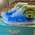 Vans Shoes | Calling All Spongebob Fans | Color: Blue/Green | Size: 10