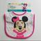 Disney Accessories | Disney Baby Minnie Mouse Baby Bib | Color: Pink | Size: 60% Cotton / 40% Polyester