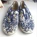 Kate Spade Shoes | Kate Spade Keds Blue White Floral Size 8 | Color: Blue/White | Size: 8