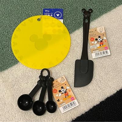 Disney Kitchen | Disney X Daiso Mickey Mouse Kitchen Accessories Bundle | Color: Black/Yellow | Size: Os