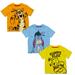 Disney Shirts & Tops | Disney Winnie The Pooh Eeyore Tigger Little Boys 3 Pack T-Shirts | Color: Orange/Yellow | Size: 5tg