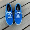 Vans Shoes | Men’s Kentucky Blue Canvas Vans Low Top Classic Lace-Up Sneakers | Sz 11 | Color: Blue/White | Size: 11