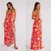 Free People Dresses | Free People Wisteria Maxi Dress - Orange Yellow Floral | Color: Orange/Yellow | Size: S