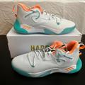 Adidas Shoes | Adidas Harden Stepback 3 Basketball Shoes Sneakers 'South Beach' Men's 13.5 | Color: Orange/White | Size: 13.5