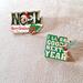 Disney Other | Collectable Disney Xmas Pins | Color: Green/Red | Size: Os