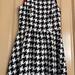 Jessica Simpson Dresses | Jessica Simpson Black And White Houndstooth Print Mini Dress. | Color: Black/White | Size: 10