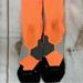 Nike Underwear & Socks | Mens Nike Hyperelite Orange & Black Cushioned Basketball Crew Socks Larg | Color: Black/Orange | Size: L