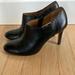 Coach Shoes | Coach Black Leather Ankle Boots 8 | Color: Black | Size: 8
