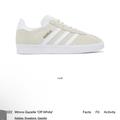 Adidas Shoes | 2022 Adidas Gazelle 'Off White' Brand New Never Work Goat Verified | Color: White | Size: 11