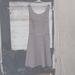 American Eagle Outfitters Dresses | Cute Grey Striped Open Back Dress | Color: Cream/Gray | Size: 0