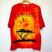 Disney Shirts | Disney Lion King Nwt Vtg Tie Dye Short Sleeve Crewneck Boxy T-Shirt Unisex Shirt | Color: Orange/Yellow | Size: L