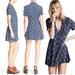Free People Dresses | Free People Melody' Print Minidress Size 6 | Color: Blue | Size: 6