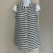 J. Crew Tops | J. Crew Navy And White Striped Sleeveless Blouse Sz.0 | Color: Blue/White | Size: 0