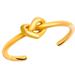 Kate Spade Jewelry | Kate Spade Loves Me Knot Cuff. $98 Retail. So Stunning! | Color: Gold | Size: Os