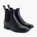 J. Crew Shoes | J. Crew Rubber Chelsea Rain Boots | Color: Black | Size: 9