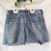 American Eagle Outfitters Shorts | American Eagle Outfitters Denim Shorts Juniors Size 2 Midi Med Wash Embroidered | Color: Blue | Size: 2