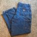 Carhartt Jeans | Carhartt Dungaree Fit Carpenter Jeans. | Color: Blue | Size: 36”W X 32”L