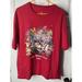 Disney Shirts | Disneyland Dca 2013 Happy Holidays Christmas T-Shirt Unisex Xl Hanes Duffy | Color: Red | Size: Xl