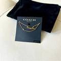 Coach Jewelry | Coach Double Necklace In Gold Tone | Color: Gold | Size: Os