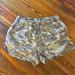 American Eagle Outfitters Shorts | American Eagle Women's Camo Green Elastic Waist Shorts Xs | Color: Gray/Green | Size: Xs