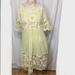 Anthropologie Dresses | Anthropologie Holding Horses Magnolia Yellow Lace Babydoll Crochet Dress Size 6 | Color: Yellow | Size: 6