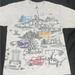 Disney Shirts | Disney Parks Mens Gray Print Short Sleeve T-Shirt Size L | Color: Gray | Size: L