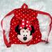 Disney Accessories | Disney Minnie Mouse Plush Backpack | Color: Red/White | Size: Osg