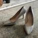 Jessica Simpson Shoes | Jessica Simpson Sparkle Heels | Color: Silver | Size: 9.5