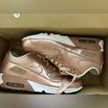 Nike Shoes | Nike Air Max 90 Se Ltr (Gs) | Color: Gold/Pink | Size: 6.5y