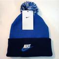 Nike Accessories | Kids Nike Knit Hat New Winter Hat Beanie Youth Blue | Color: Blue | Size: Osbb