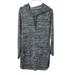 Athleta Dresses | Athleta Heather Gray Knit Dress Tunic Long Sleeve Blouse Hoodie Size Small | Color: Gray | Size: S