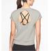 Athleta Tops | Athleta Womens Be Open French Terry Black Short Sleeve Cutout Back Sweatshirt | Color: Black | Size: M