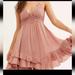 Free People Dresses | Freepeople Adella Slip Dress In Blush. Size Xs | Color: Pink | Size: Xs