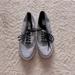 Vans Shoes | Gray And White Polka Dot Vans | Color: Gray/White | Size: 10