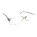 Gucci Accessories | Gucci Gg 2426 8ud Translucent Gray Tan Oval Eyeglasses Frames 52-19 130 Italy | Color: Gray | Size: Os