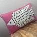 Anthropologie Accents | Anthropologie L 12x18 We Love Vera Retro 60s Mod Novelty Fish Linen Throw Pillow | Color: Pink/White | Size: Os