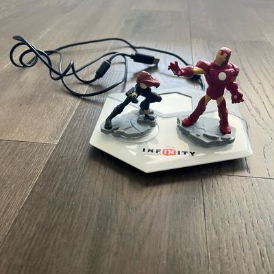 Disney Video Games & Consoles | Disney Infinity Gamepad And 2 Characters | Color: Black | Size: Os