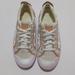 Coach Shoes | Coach Sneakers White Size 9 | Color: Cream/White | Size: 8.5