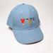 Disney Accessories | Disney Parks Mickey Mouse Snack Hat Chambray Denim Embroidered Size M/L (7-10) | Color: Blue/Red | Size: Os