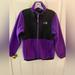 The North Face Jackets & Coats | Girls North Face Denali Jacket Size 14/16 | Color: Black/Purple | Size: 16g