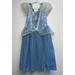 Disney Costumes | Disney Store Princess Cinderella Halloween Costume Dress Up Girls Size 4-6 Blue | Color: Blue | Size: 4