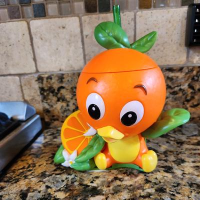 Disney Dining | Disney Parks 2023 Epcot Garden & Flower Show Orange Bird Sipper | Color: Green/Orange | Size: Os