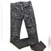 American Eagle Outfitters Jeans | American Eagle Airflex Ripped Distressed Black Denim Skinny Jeans | Color: Black | Size: 30