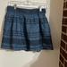 American Eagle Outfitters Skirts | American Eagle Outfitters Size 2 Denim Elastic Waist Pull On Skirt | Color: Blue | Size: 2