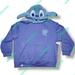 Disney Tops | Disney Parks Stitch Fuzzy Character Pullover Hoodie | Color: Blue | Size: Various